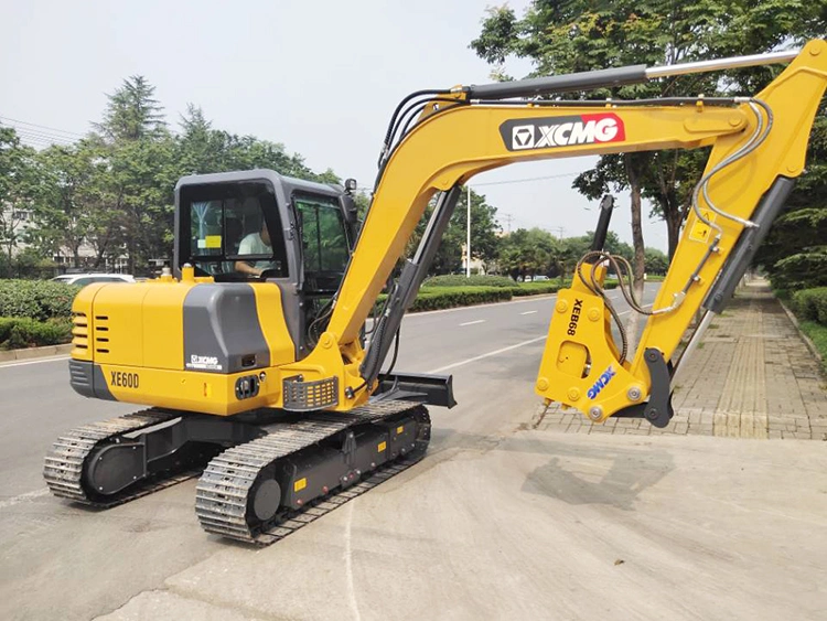 Гусеничный мини-экскаватор XCMG XE60D