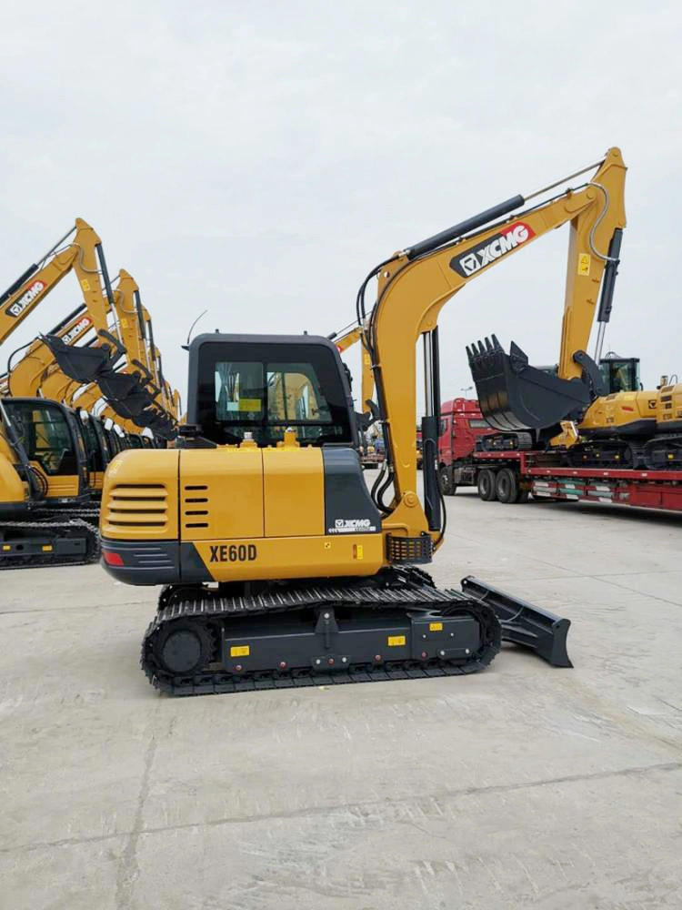 Гусеничный мини-экскаватор XCMG XE60D