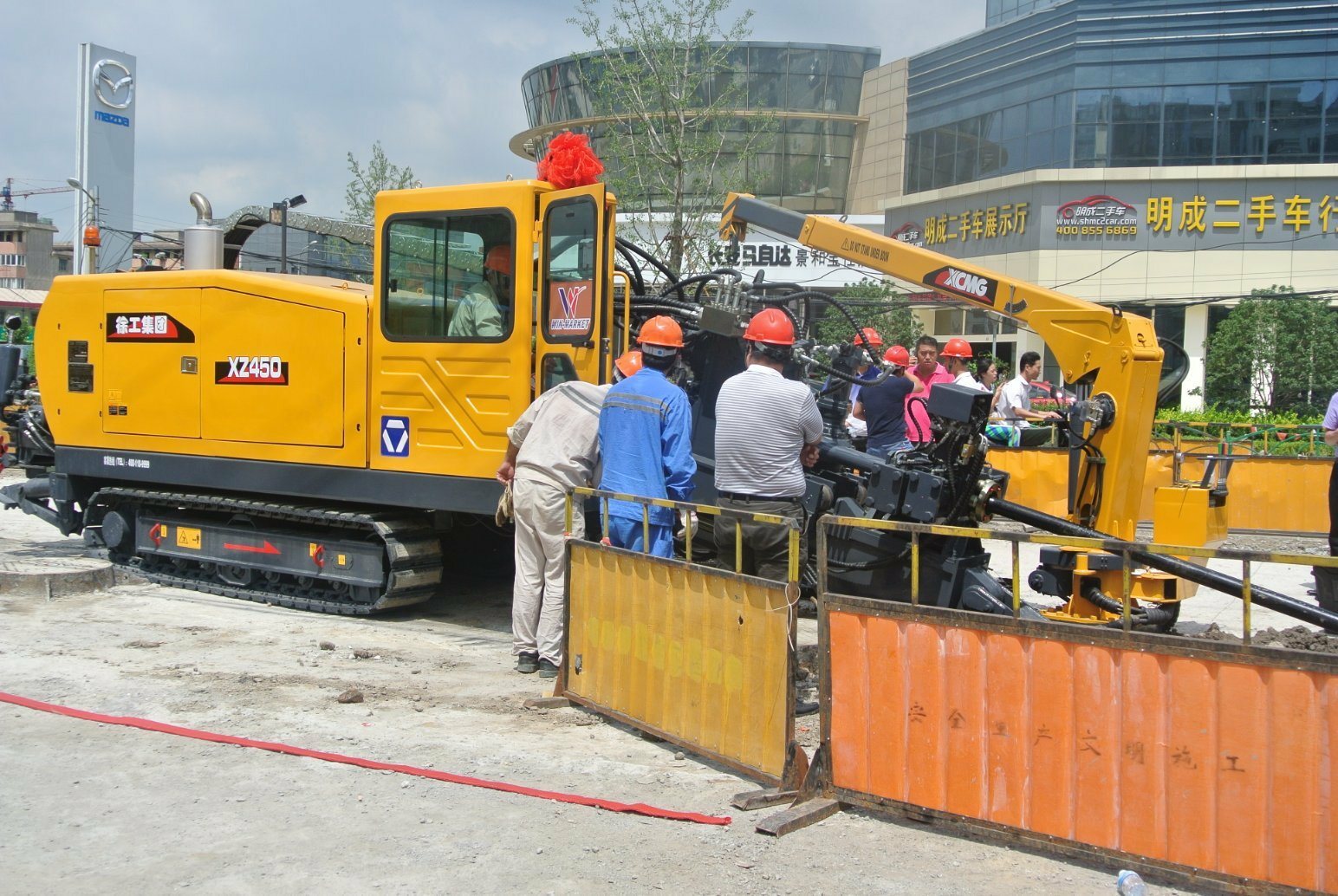 Установка ГНБ XCMG XZ450