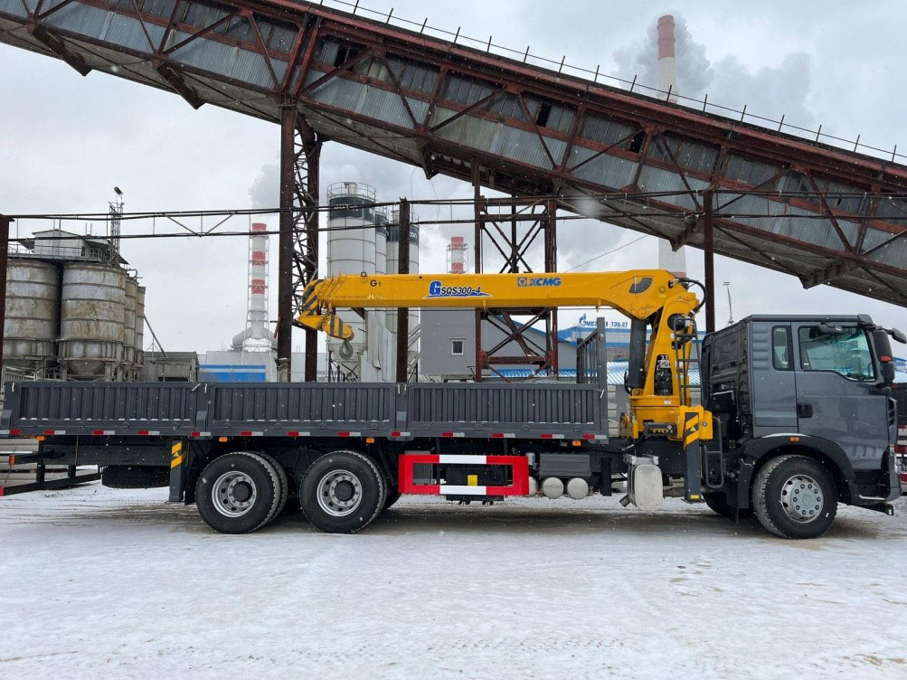 Тросовый кран-манипулятор XCMG SQS300-4
